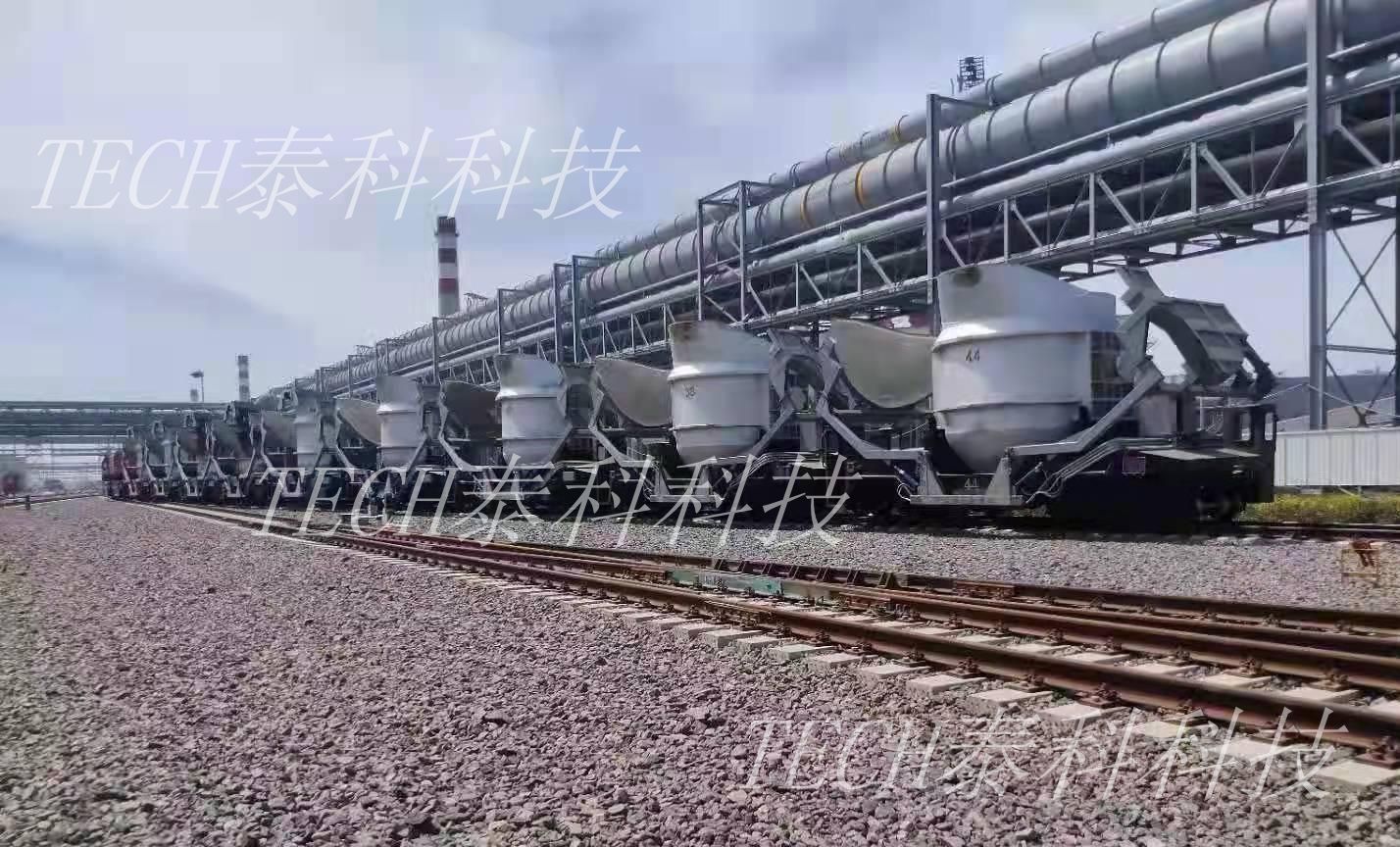河鋼樂(lè)鋼（唐鋼新區(qū)）車(chē)載液壓式鐵包加蓋